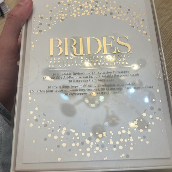 Brides premium invitation kit 30 printable invitations with 30 envelopes Brides - Picture 7 of 9